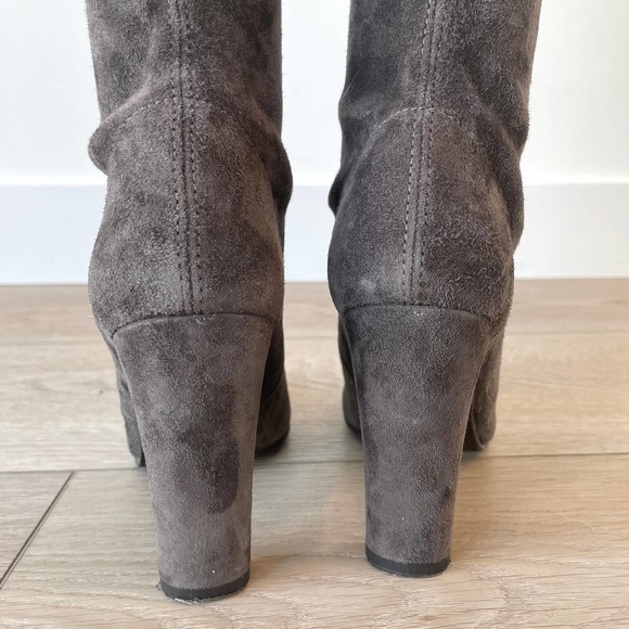 STUART WEITZMAN Highland OTK Suede Boots 6.5 - Picture 11 of 14